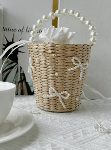 パールリボンミニバッグ