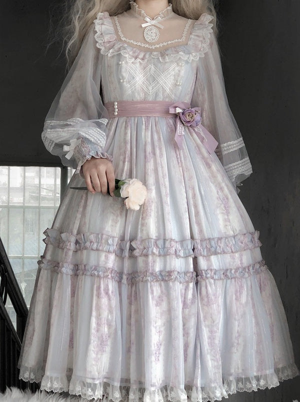 Sheer Chiffon Elegant Lolita Dress