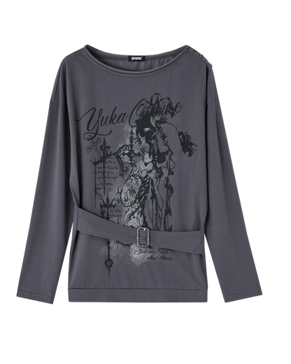 オフショルダースブカルチャートップス