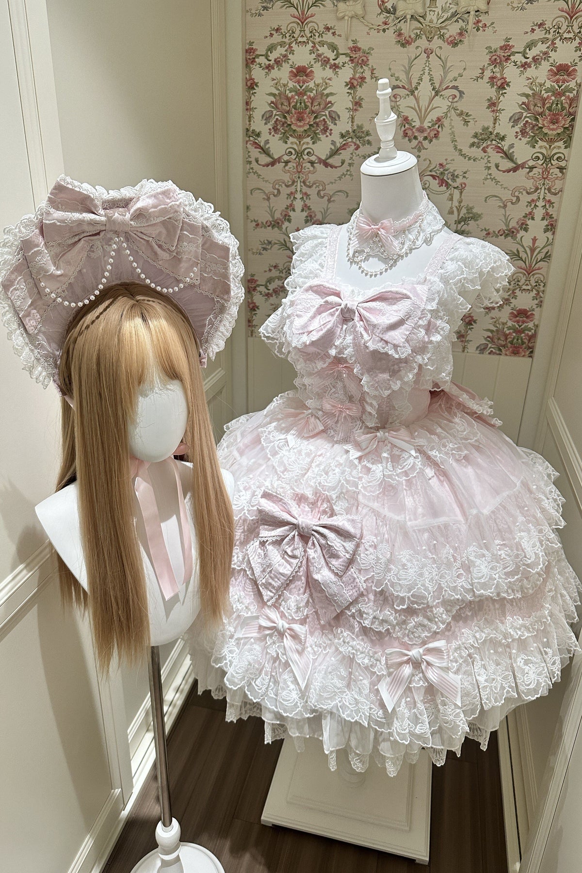 Light Floral Wedding Jsk Dress