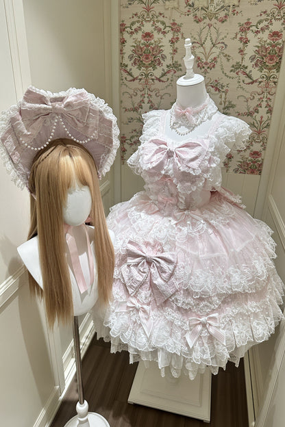 Light Floral Wedding Jsk Dress