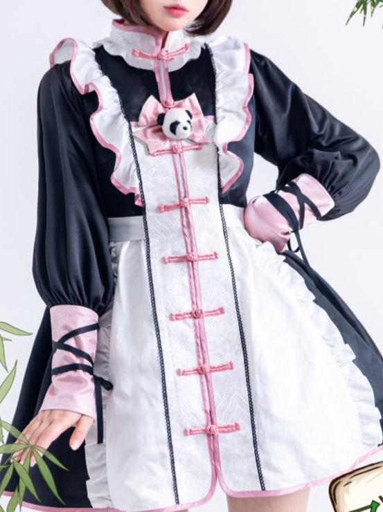 China Red Panda Made Lolita Dress + Accessories