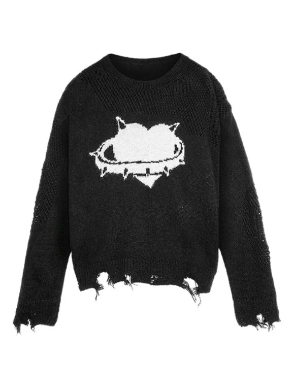 Heart Ring Damage Over Knit