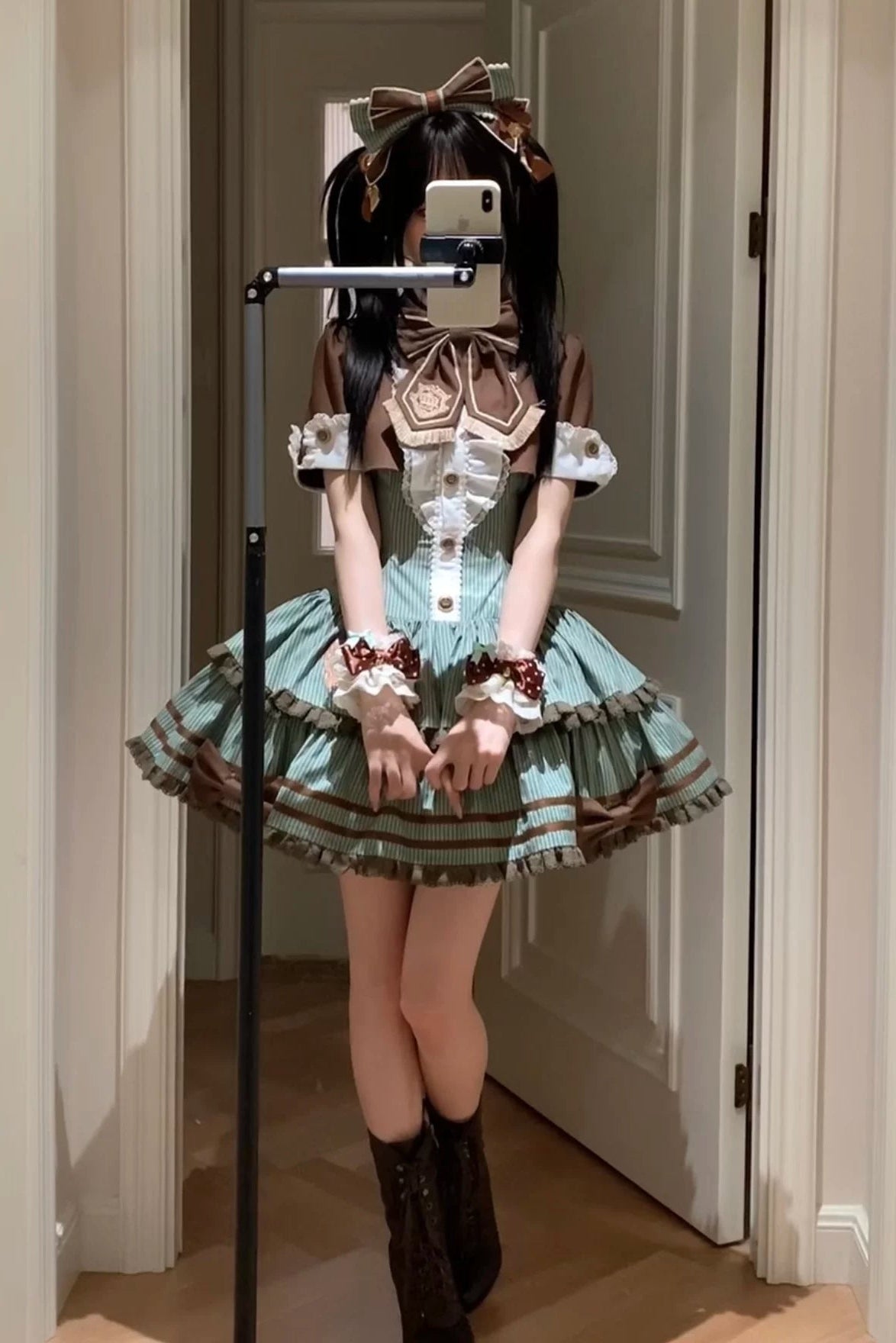 [Pre-order Deadline: March 31] Magical Academy Elegant Crown Embroidery Dress Type A/B