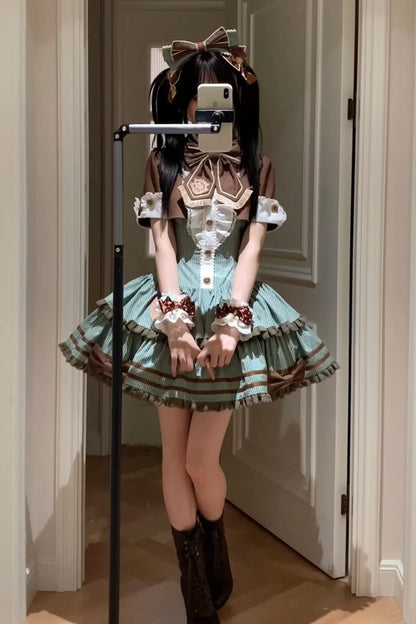 [Pre-order Deadline: March 31] Magical Academy Elegant Crown Embroidery Dress Type A/B