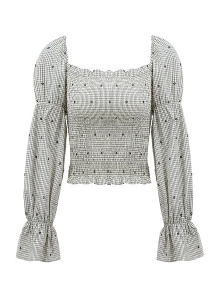 Shoulder check flower tops