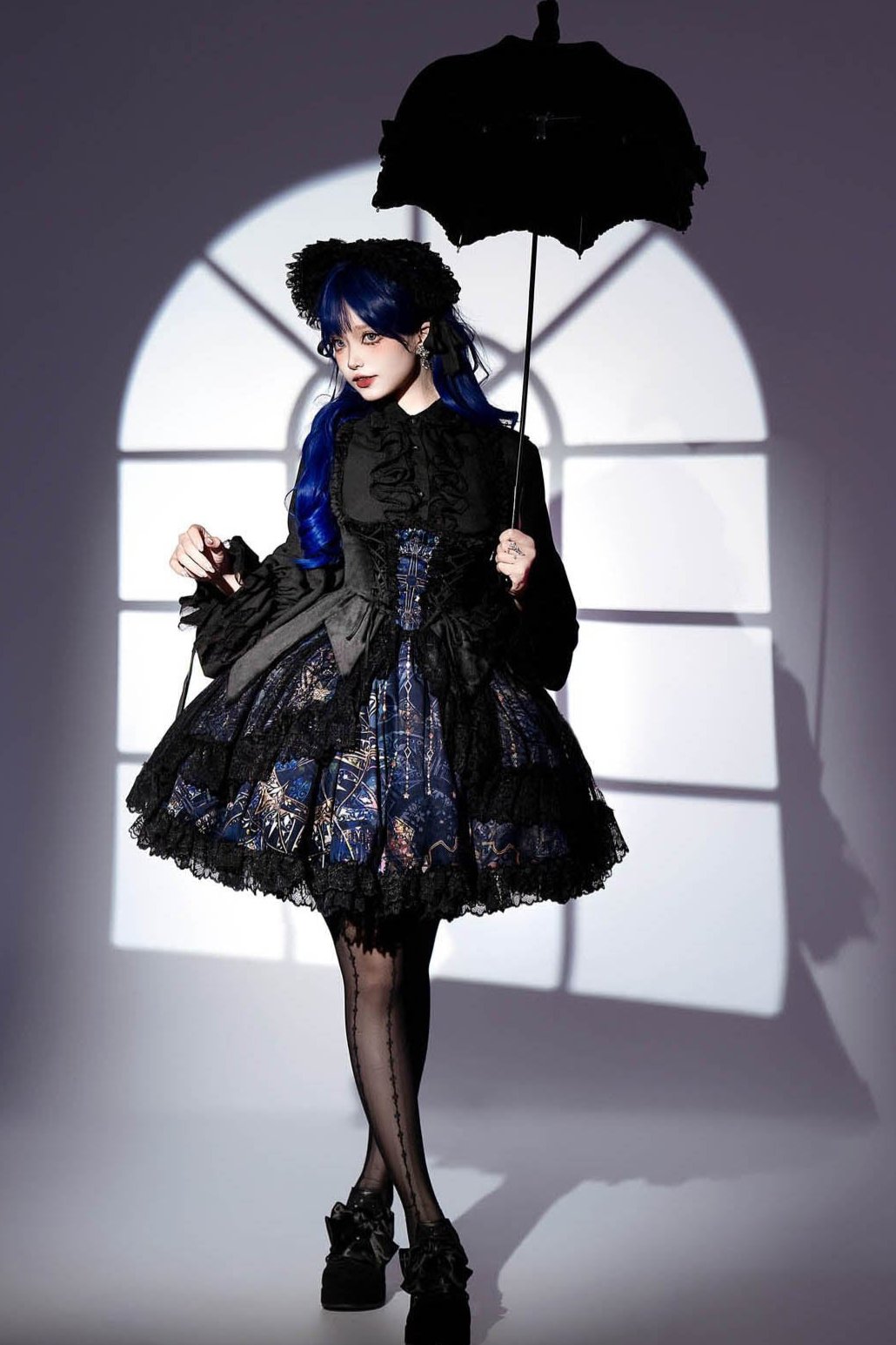 [Reservation deadline on October 15] Color Window Classical Elegant Gothic Lolita Dress/Shirt/Apron