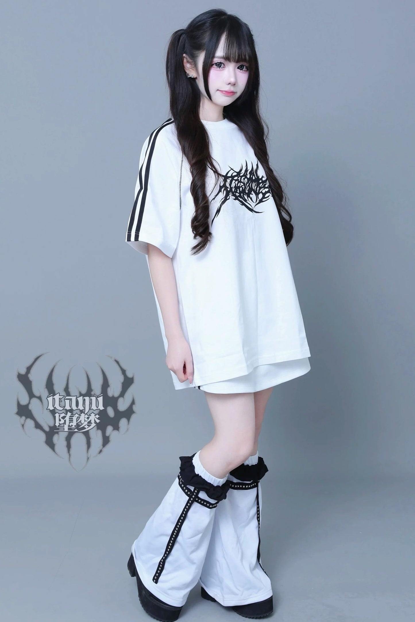 サブカルフリルTシャツセットアップ