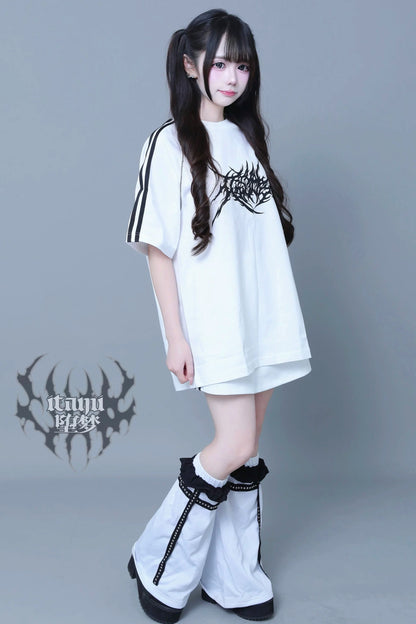 サブカルフリルTシャツセットアップ