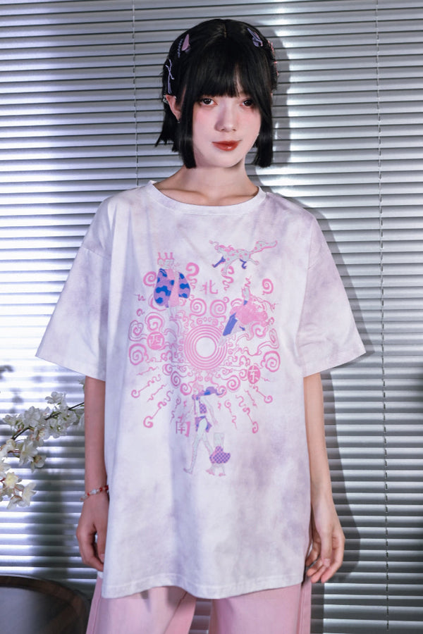 China Design Loose Over Tops