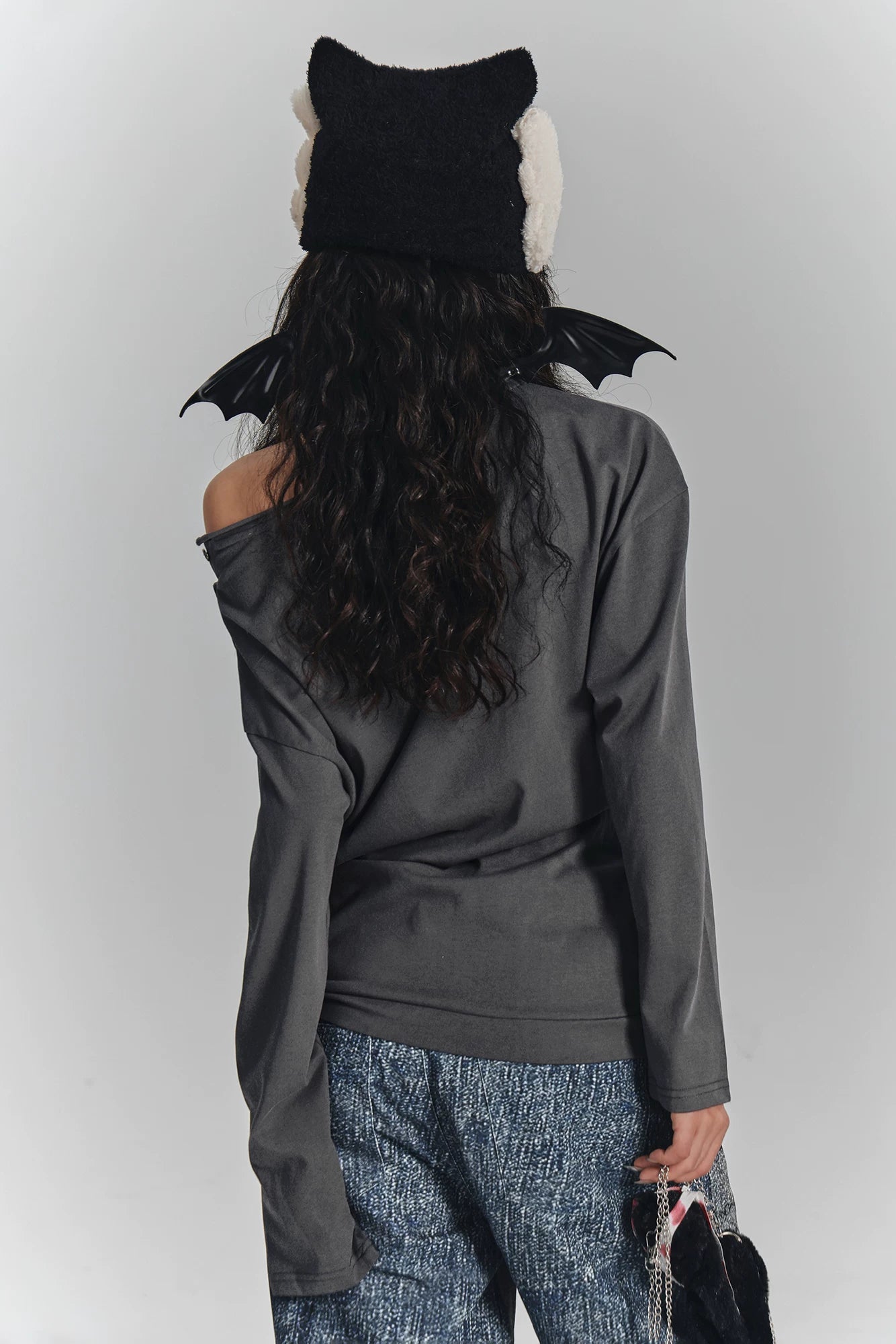 オフショルダースブカルチャートップス