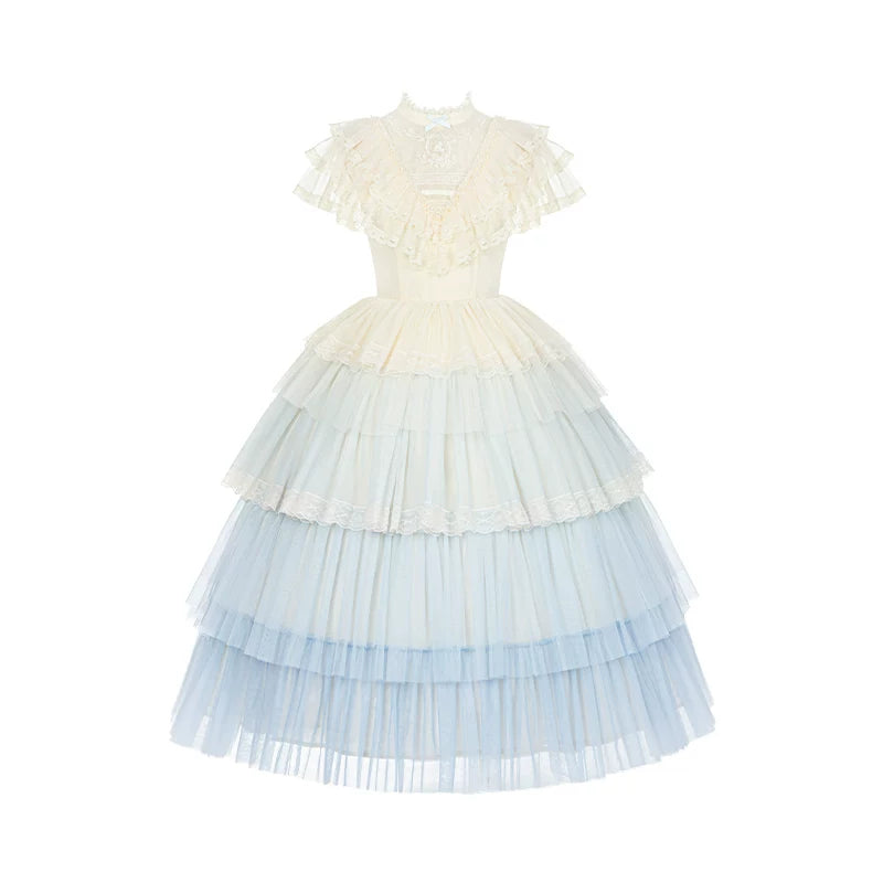 Sweet Gradient Princess Dress + Accessories
