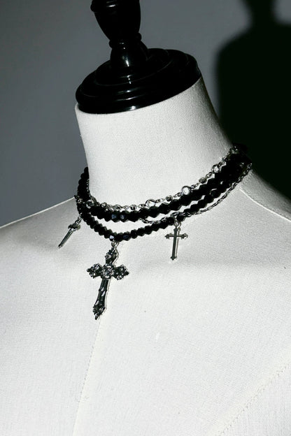 【予約商品】ゴシックロリータハット+ネックレス+ブローチ