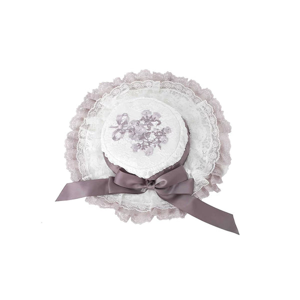 Vestido de verano elegante de princesa + sombrero