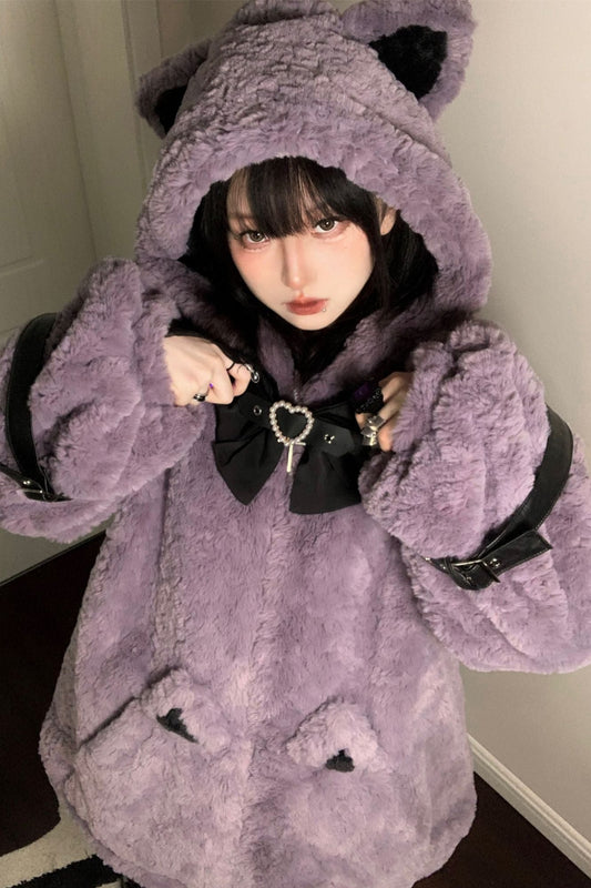 [Reserved product] Cat ears Hoody Cross Revolgeip Furcoat