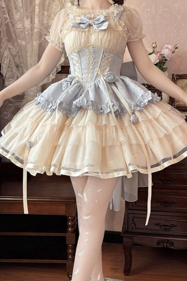 Super Fairy Purple Lolita Cute Dress
