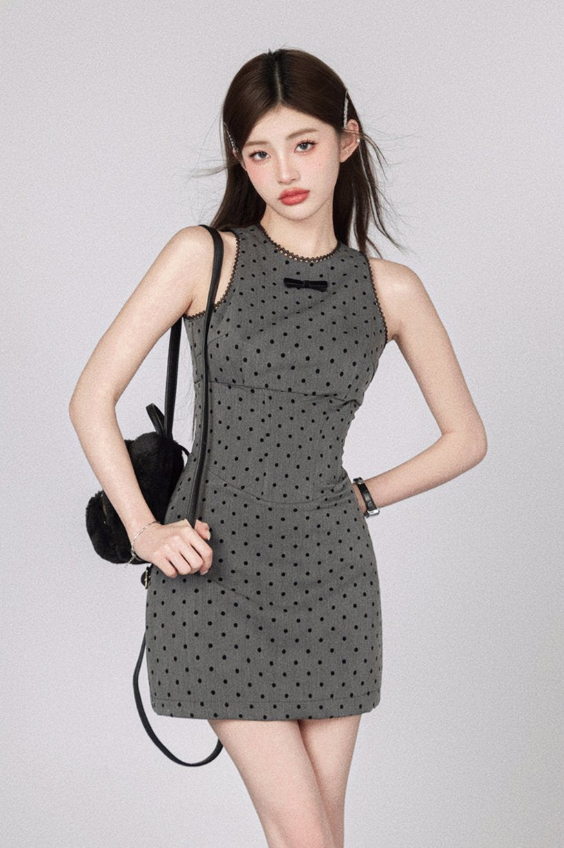 Polka Dot College Summer Dress