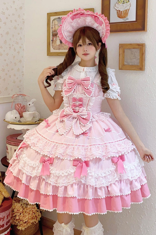 Fondant Sugar Cake Lolita Dress