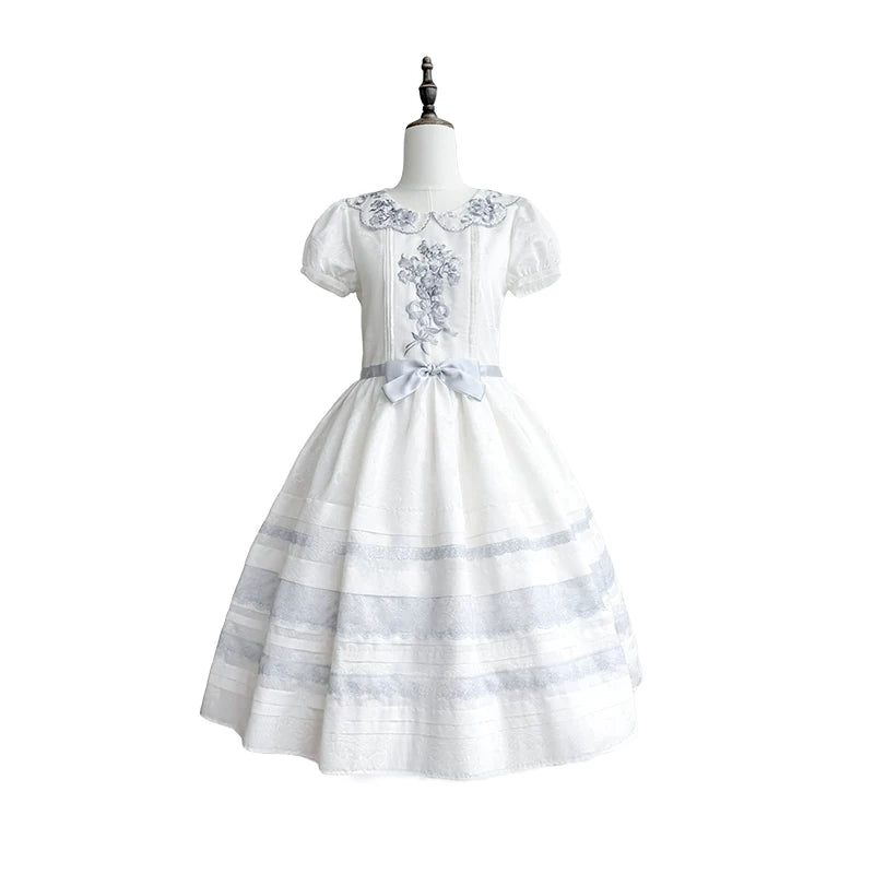 Robe d'été princesse élégante + chapeau