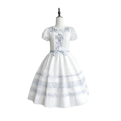 Robe d'été princesse élégante + chapeau