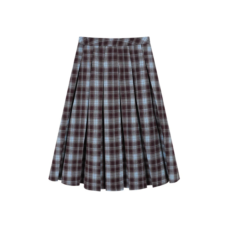 レトロチェックスカート