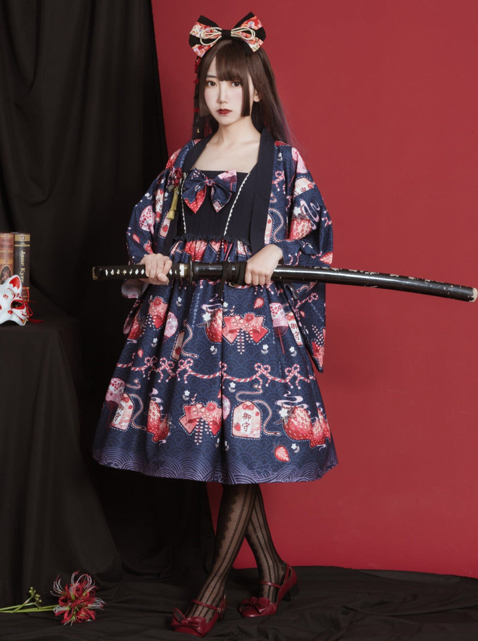 Robe Lolita japonaise Strawberry Sass