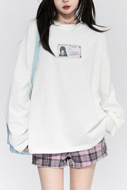 アニメガール名刺プリントロンT