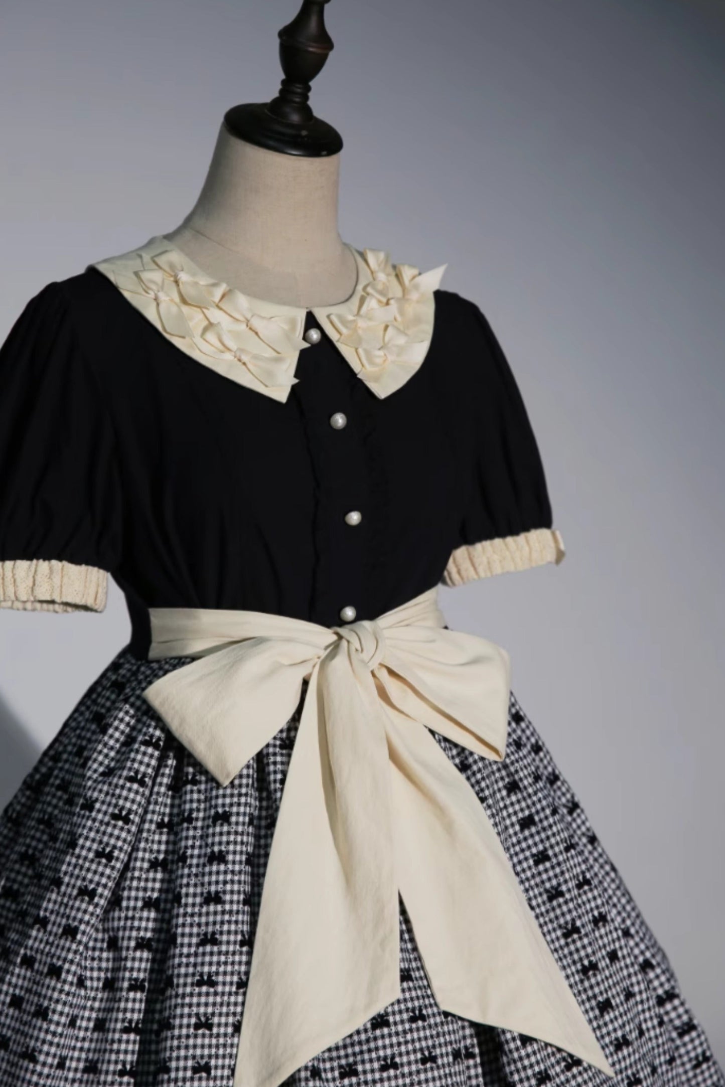 Peach Soda Dot Doll Lolita Dress