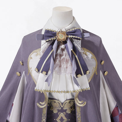 エレガントスタイルケープ+ブラウス+スカート