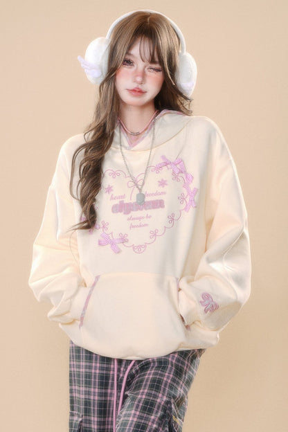 Love Embroidery Aziridoque Hoody