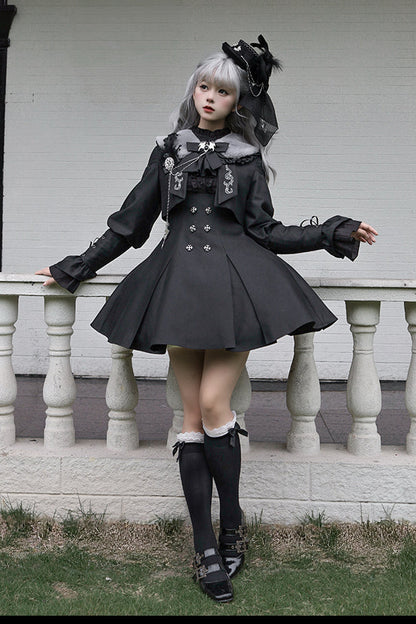 【1月8日予約締切】ダークナイトバトラーゴシックシリーズストラップドレス