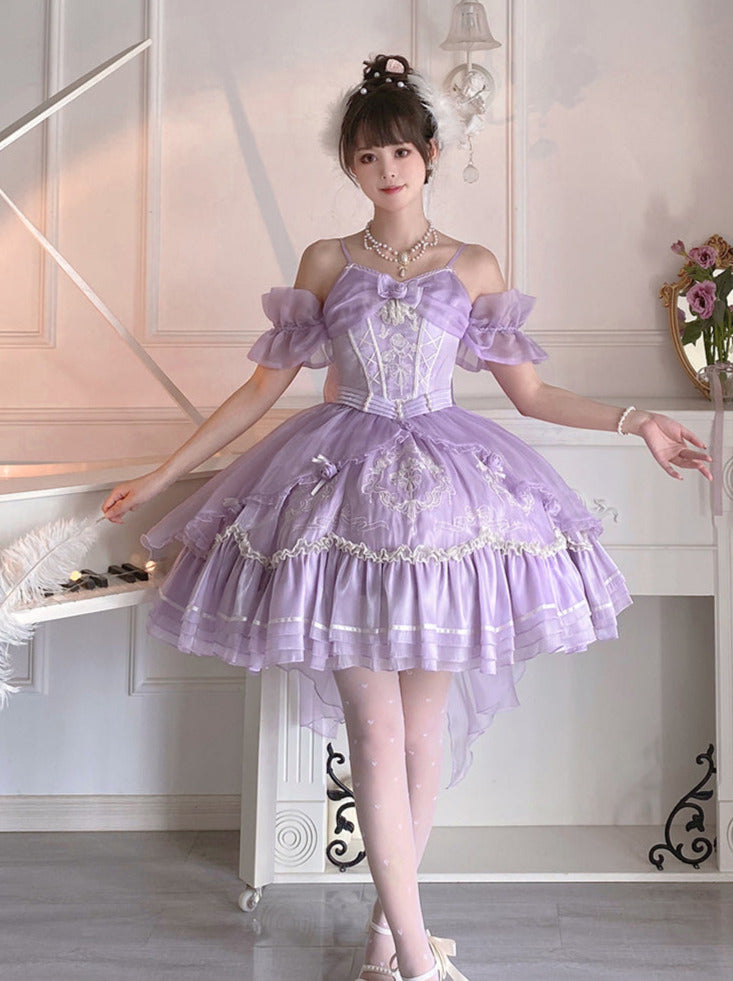 ファンタジーオルゴールエレガントチュールバレエドレス – Belchic
