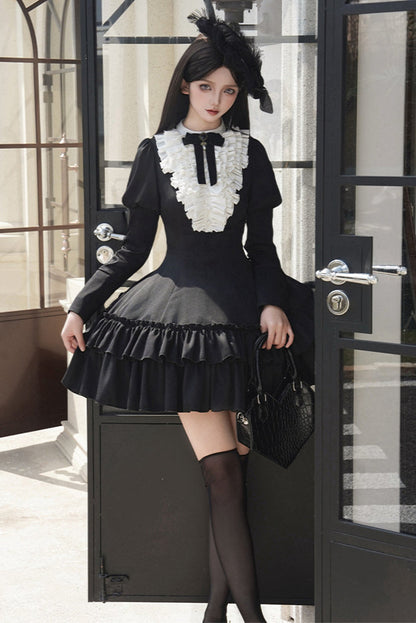 [Reservations] Gothic Doll Ruffle Lolita Little Dress