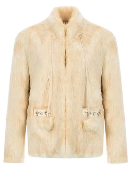 Maillard wear fur coat