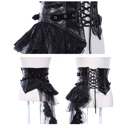 Gothic Gorgeous Rose Frocking Corset