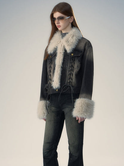 American Retro Fur Osh Fur Jacket