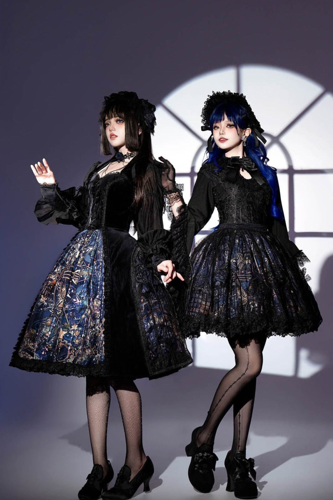 [Reservation deadline on October 15] Color Window Classical Elegant Gothic Lolita Dress/Shirt/Apron