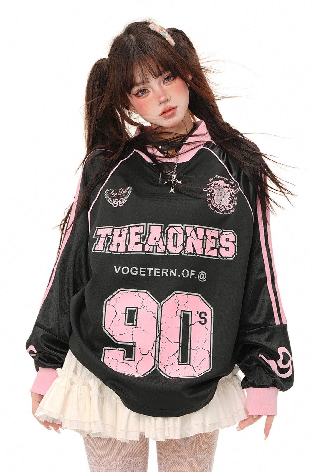 Loose Sweetheart Jersey Sweatshirt