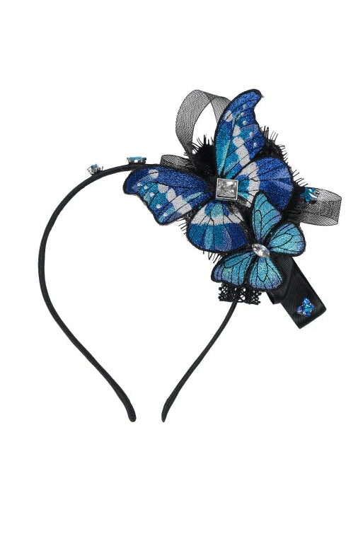 [Vorbestellschluss: 10. Monat, 14. Tag] Schwarz/Weiß Gothic-Lolita-Schmetterlingsschleifen-Serie Accessoires(Haube/Spitzen-Kopfschmuck KC/KC/4 Arten von Fotorahmen/Fotorahmen-Set)