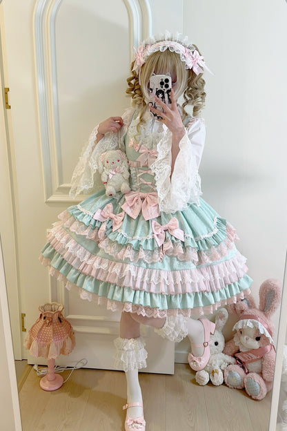 White Sugar Girl Lolita Dress