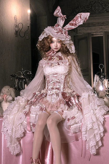 【4月8日予約締切】スウィートロリータバニーシリーズうさ耳ハット＋アクセサリー