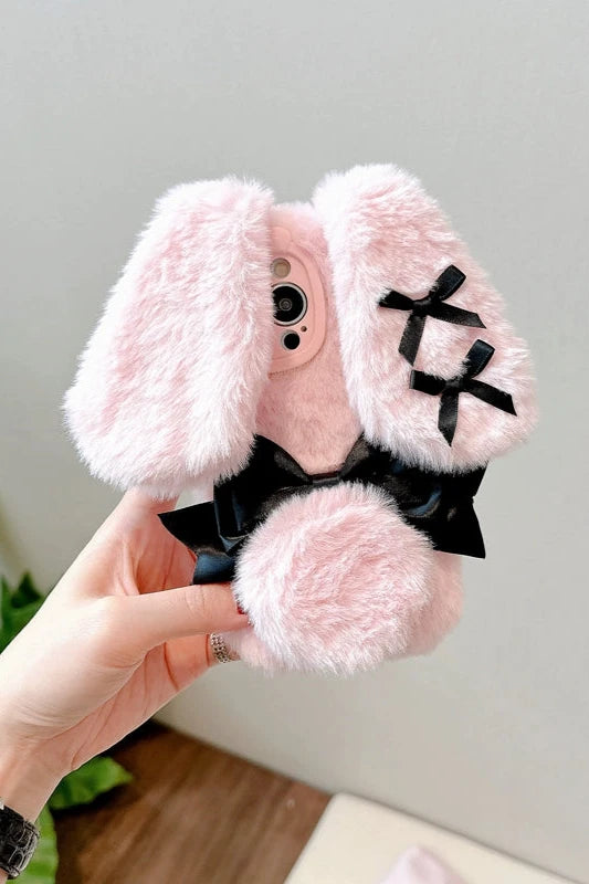 Fur bunny phone case