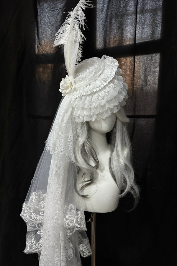 Swan Lace Hat