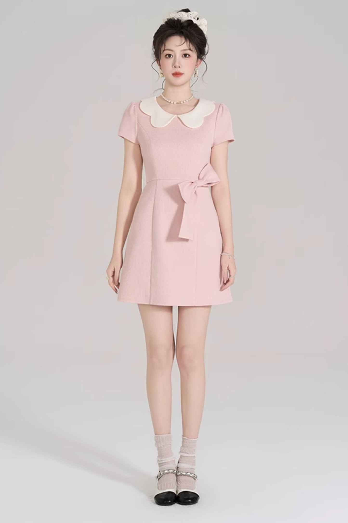 ドールカラースイートフリルリボンドレス