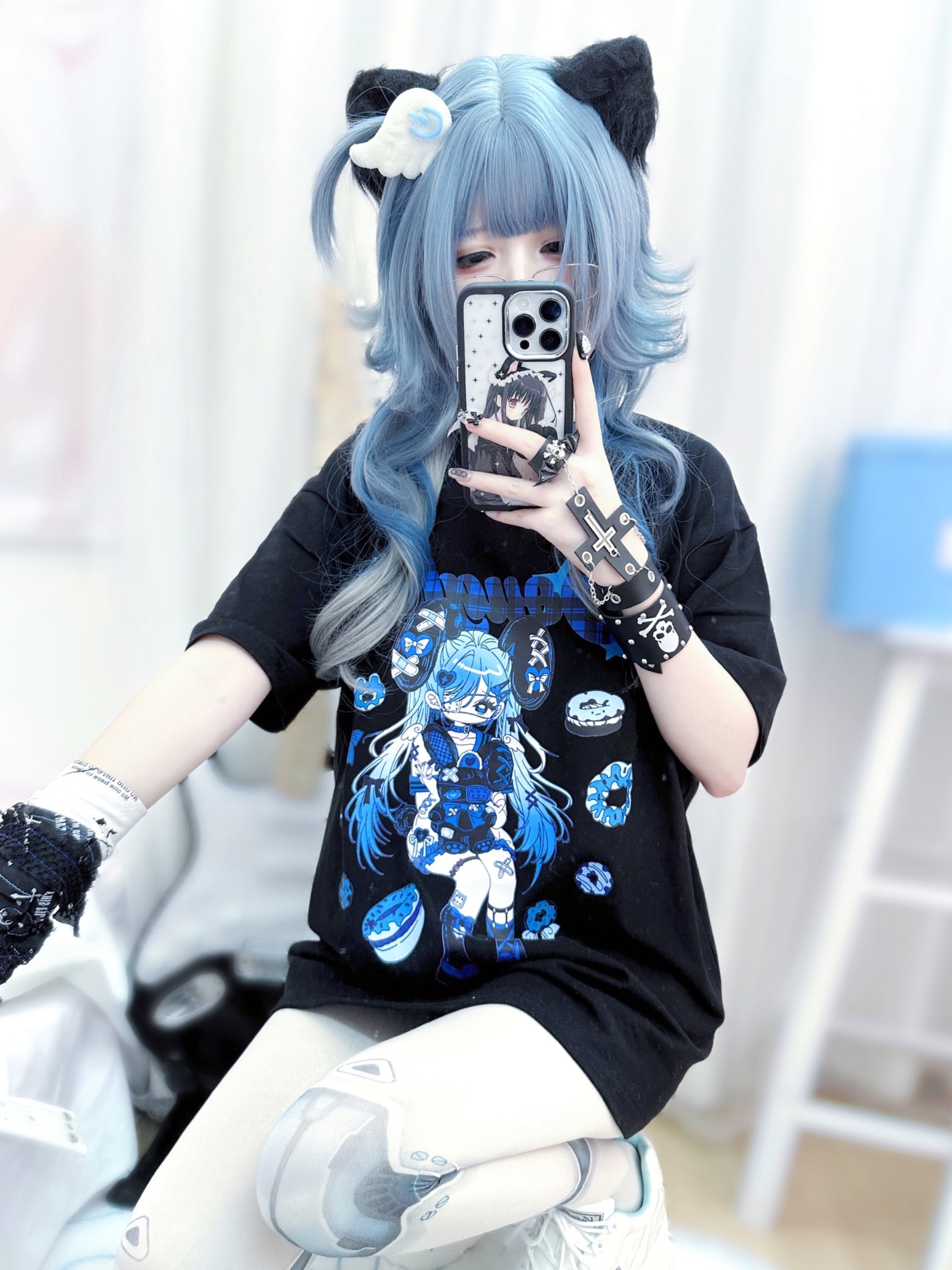 地雷ダークガールロンT