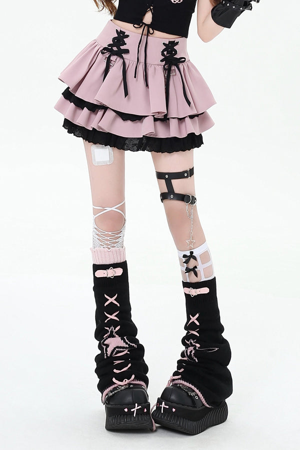 リベリアスヤビレースケーキスカート