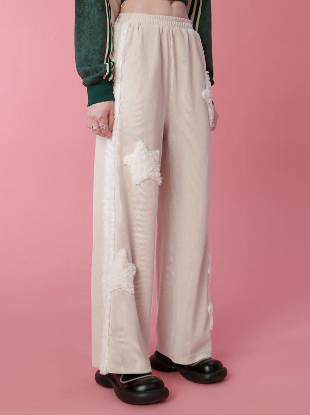 Star Casual Straight Loose Style Pants