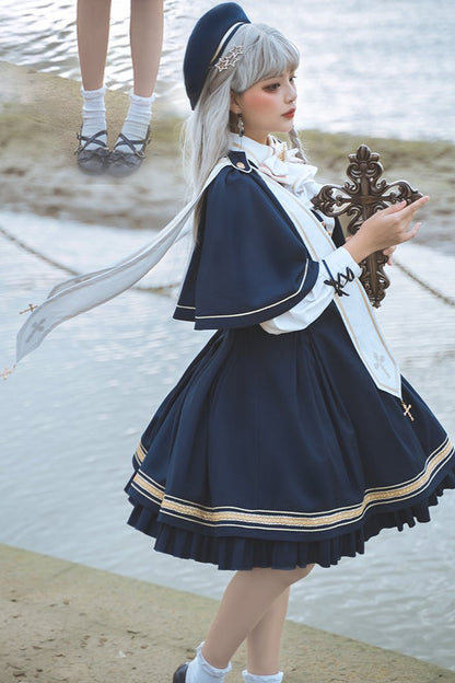 [Reservation deadline: October 11th] Forest Choir Gothic Cape Dress Set