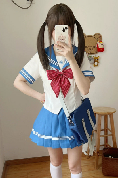 Cute Animated Sailor Suit