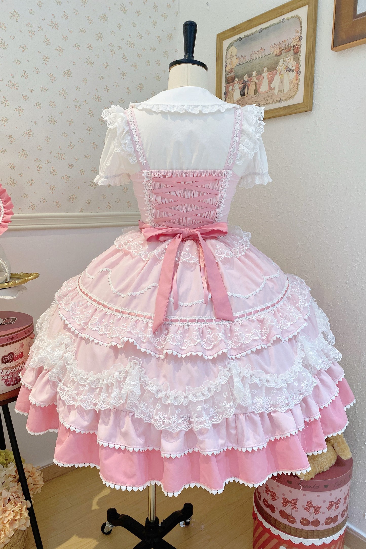 Fondant Sugar Cake Lolita Dress